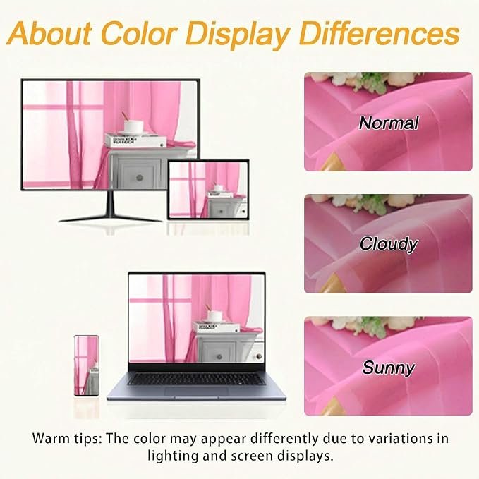 Gwine Sheer Curtains 72 Inch Length - Image 3