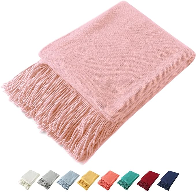 Homiest Decorative Knitted Throw Blanket by Homiest