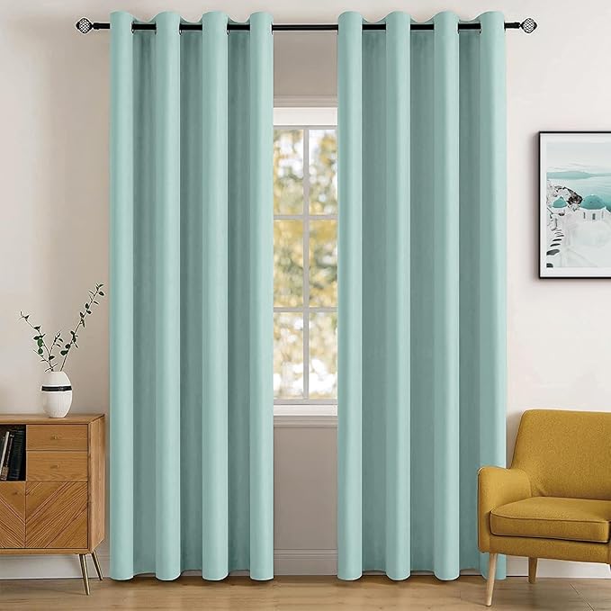 MIULEE Blackout Curtains for Bedroom Living Room Thermal Insulated Room by MIULEE