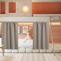 RYB HOME Half Curtain Tiers 36 inch Length, Rod Pocket Summer Heat Blocking by RYBHOME