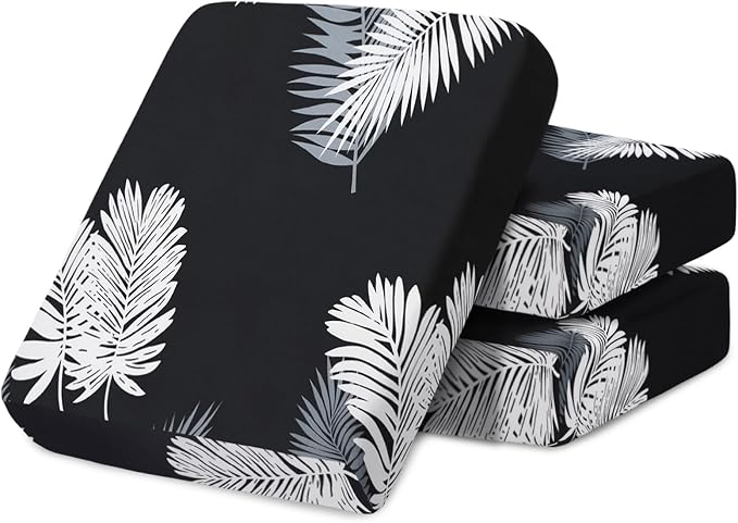 SearchI 3PC Printed Sofa Couch Cushion Covers Replacement Chair Cushion by SearchI