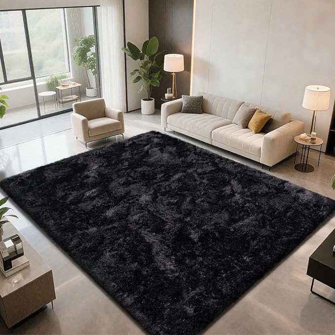 Shag Area Rugs for Bedroom Living Room, 8X10 Ultra Soft Fluffy Area Rugs for - Image 2