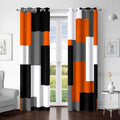 Tyrot Orange 100% Blackout Curtains by TyrotHomeDecor