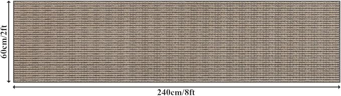SHACOS Runner Rugs for Hallway 2x8 Ft Rubber Backed Non Slip Kitchen Runner Rug - Image 2