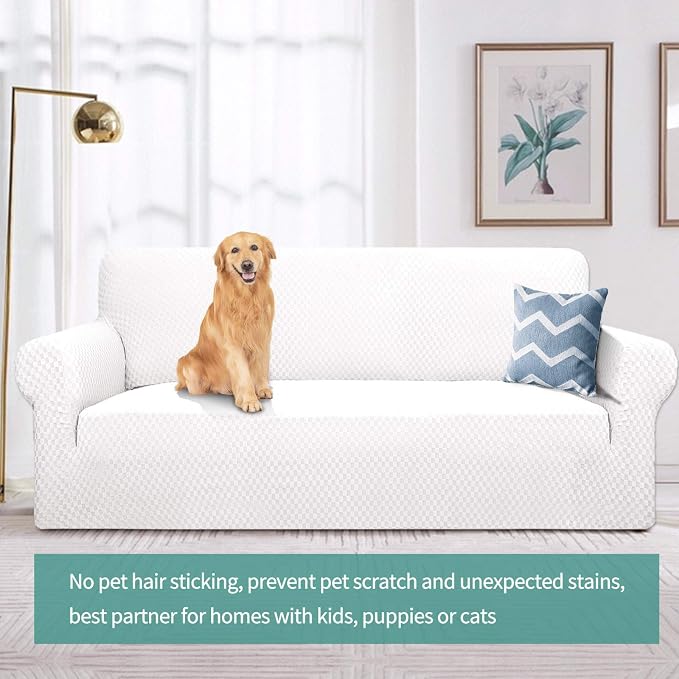 YEMYHOM Couch Cover Latest Jacquard Design High Stretch Sofa Covers - Image 2
