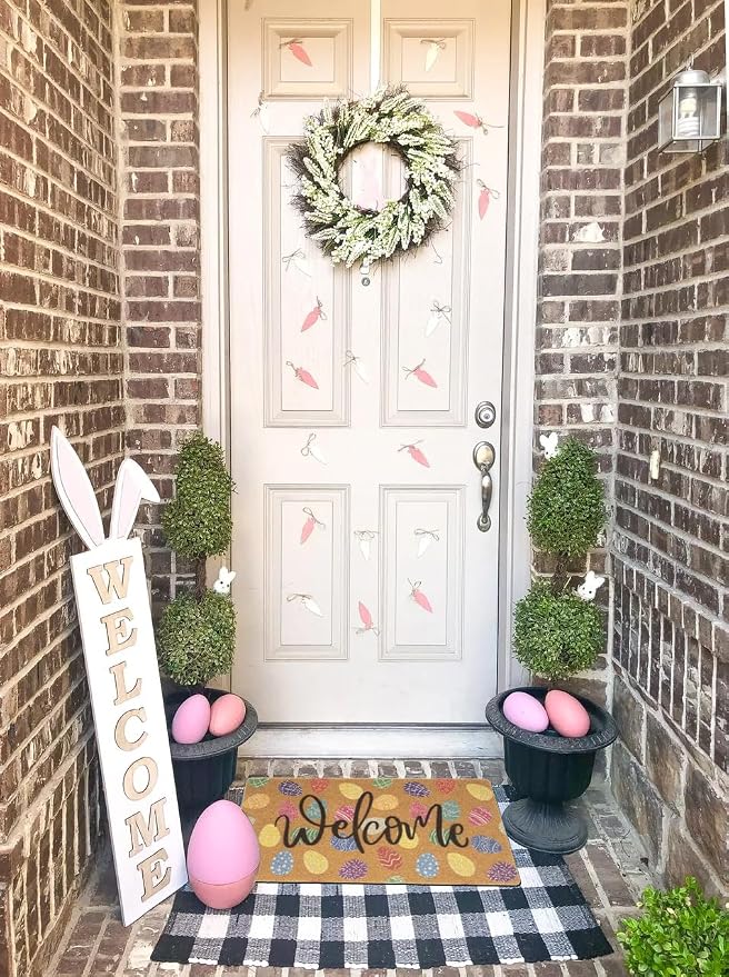Easter Coir Doormat Spring Welcome Mat - Image 7