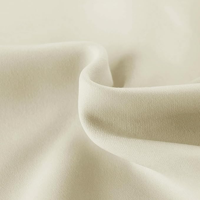 Hiasan Valance Curtains for Kitchen Blackout Thermal Insulated Solid Window - Image 4