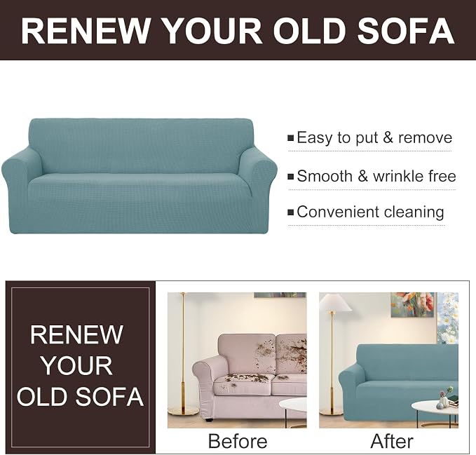U-NICE HOME Recliner Chair Covers Stretch Couch Cover Sofa Cover Sofa Slipcover - Image 4