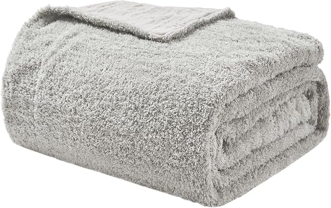 EMME Muslin and Fleece Throw Blanket Reversible - Image 8