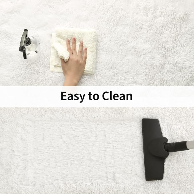 Merelax Modern Soft Fluffy Large Shaggy Rug - Image 7