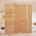 Room Divider Folding Privacy Screens, Hand-Made 67'' High Bamboo Room Dividers by HOMSCREENER
