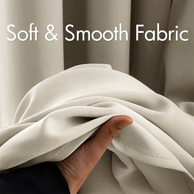 MIULEE Blackout Curtains for Bedroom Living Room Thermal Insulated Room - Image 3