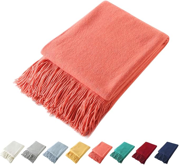 Homiest Decorative Knitted Throw Blanket by Homiest