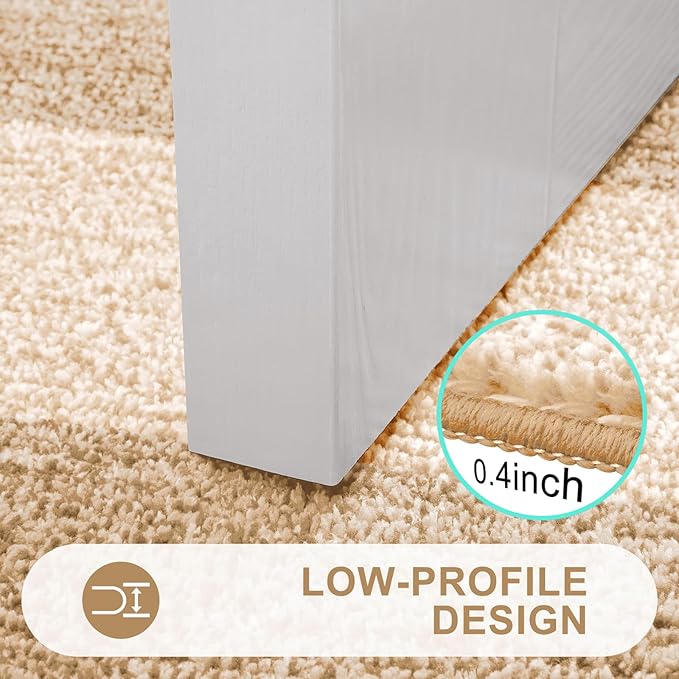 Kitinjoy Indoor Outdoor Door Mat, 32x20 Non-Slip Absorbent Dirt Trapper - Image 3