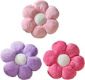 3PCS Flower Pillow Set, Flower Throw Pillow 15.7In Daisy Pillow Cute Decorative by Vdoioe