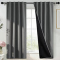 Yakamok Blackout Curtains Thermal Insulated Window Treatment Panels Room by Yakamok