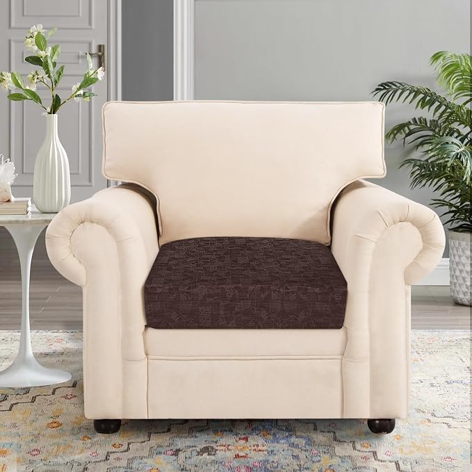 SearchI PU Leather Sofa Couch Cushion Covers Replacement Reversible Cushion - Image 2