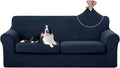 U-NICE HOME 3 Pieces Stretch Couch Cover Sofa Cover Washable Sofa Slipcover by U-NICEHOME