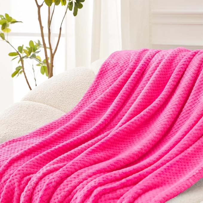 Exclusivo Mezcla Fleece Throw Blanket Extra Large, Super Soft and Warm Blankets - Image 4