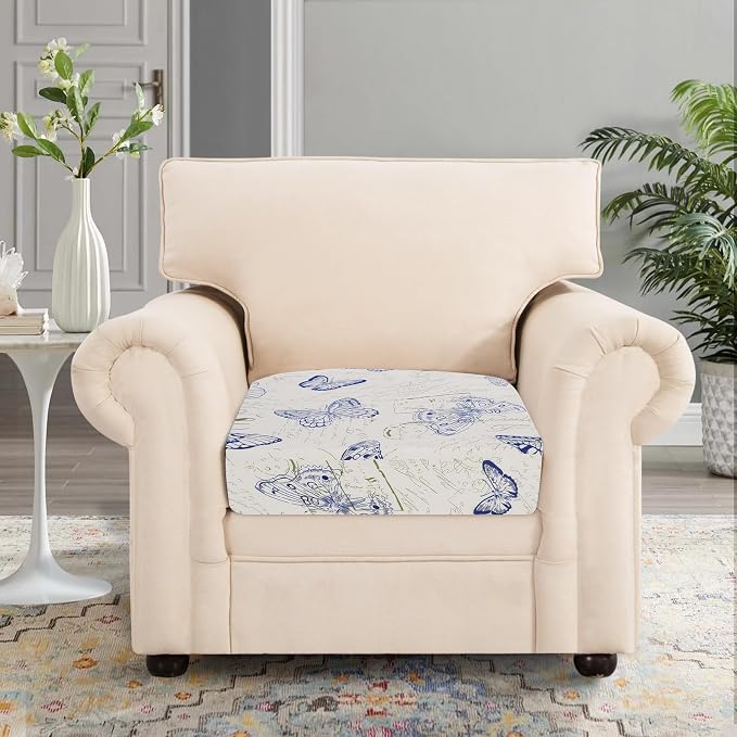 SearchI 2PC Printed Sofa Couch Cushion Covers Replacement Chair Cushion - Image 2