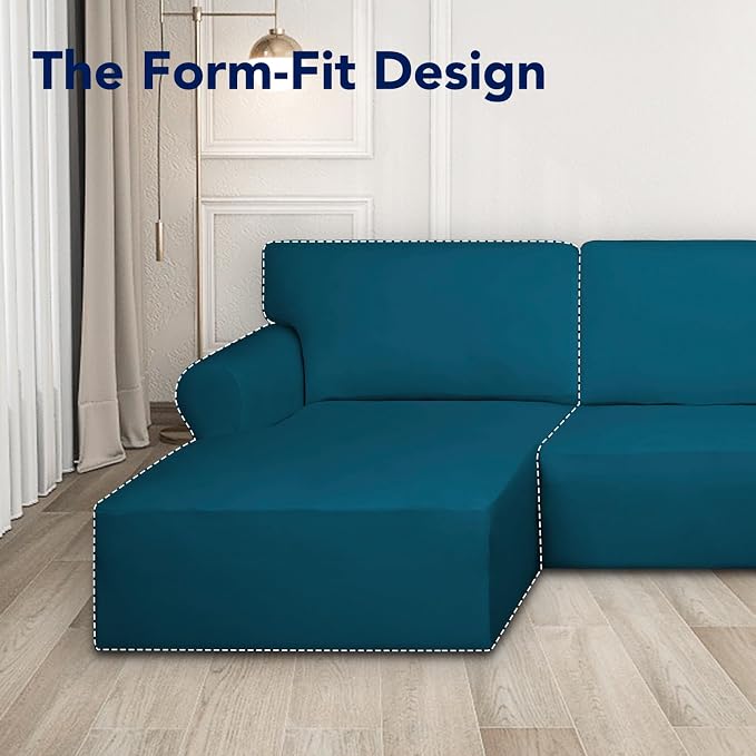 PureFit Super Stretch Sectional Couch Covers - Image 5