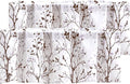Tree Branch Printed Curtain Valance, 18 inches long Window Treatment Valance by Luvyohmee