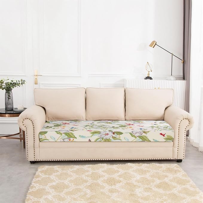 SearchI Stretch Printed Sofa Couch Cushion Covers Replacement Chair Cushion - Image 2
