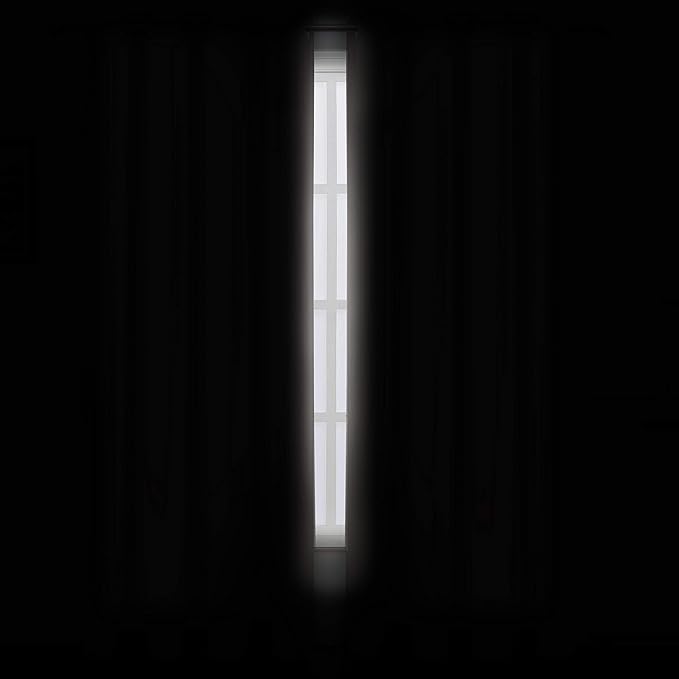 LEMOMO Light Beige Thermal Blackout Curtains/42 x 95 Inch/Set of 2 Panels Room - Image 3
