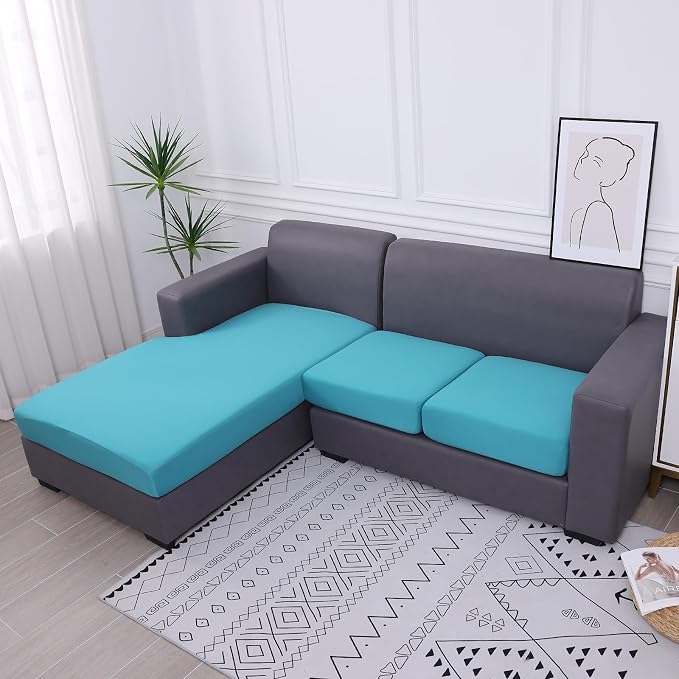 hyha Waterproof Couch Cushion Covers, Sectional Sofa Slipcovers Washable - Image 7