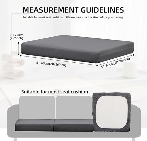 12Pcs Outdoor Cushion Covers, Patio Cushion Covers, Stretch Elastic Slipcovers - Image 2