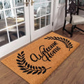 LuxUrux Welcome Mats Outdoor Coco Coir Doormat, by LuxUrux