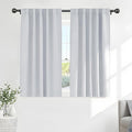 PONY DANCE White Curtains 45 Inches Long by PONYDANCE