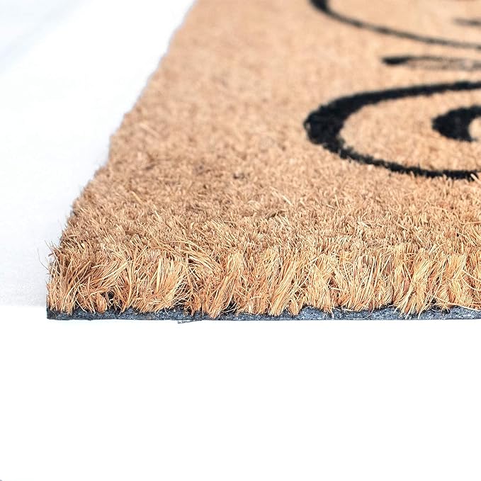 LuxUrux Welcome Mats Outdoor Coco Coir Doormat, - Image 9
