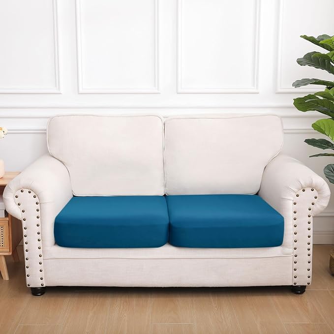 hyha Waterproof Couch Cushion Covers, Stretch Sofa Couch Seat Slipcover - Image 7