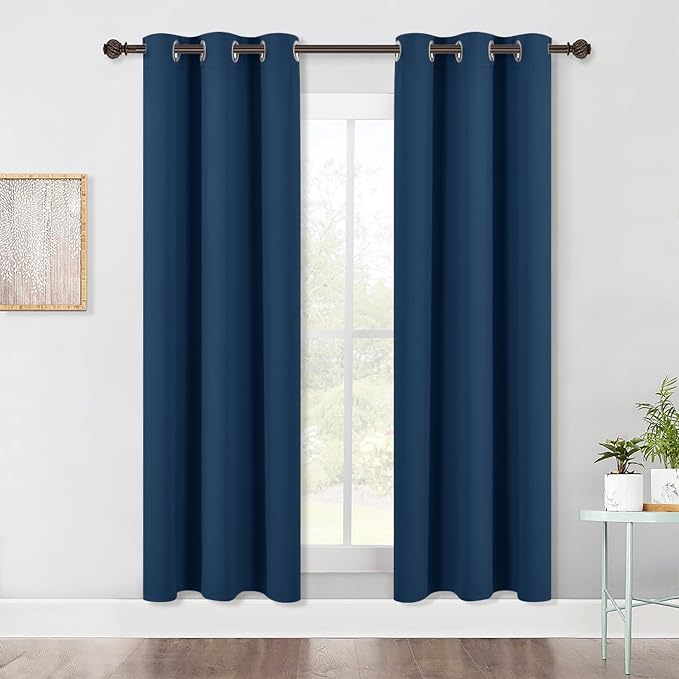 NICETOWN Bedroom Blackout Draperies Panels, 2 Panels, 42 x 72 Inch, Moroccan by NICETOWN