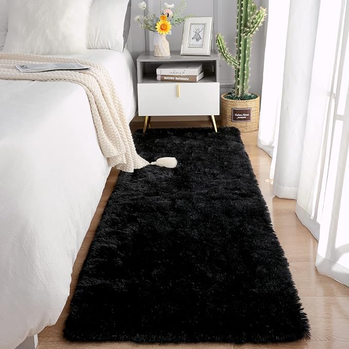 Chicrug Soft Runner Rugs for Bedroom Living Room Plush Fluffy Rug 2x5 Feet by ChicrugHomeDecor