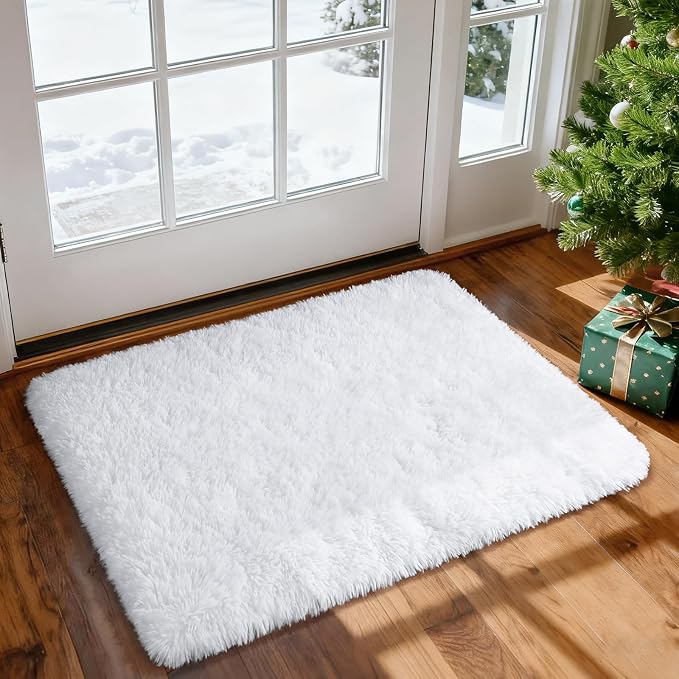 Merelax Soft Modern Indoor Shaggy Area Rug - Image 6