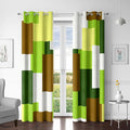 Tyrot Avocado Green 100% Blackout Curtains by TyrotHomeDecor
