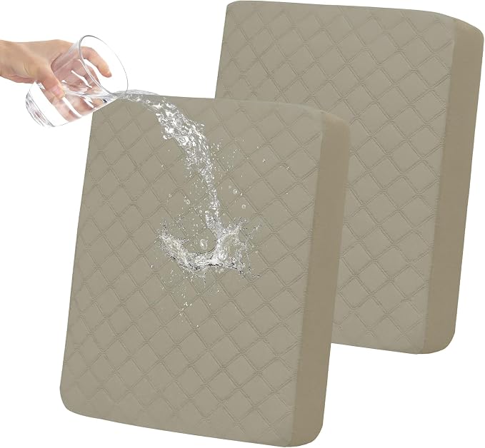 Easy-Going Waterproof Couch Cushion Covers, Non-Slip Leakproof Sofa Seat by Easy-Going