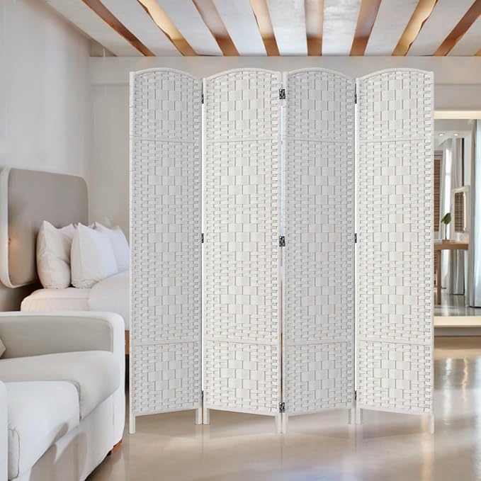 Rose Home Fashion 6 ft Tall Room Divider, Room Dividers and Folding Privacy - Image 2