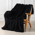 Tuddrom Decorative Extra Soft Faux Fur Blanket Queen Size 80" x 90", Solid by Tuddrom
