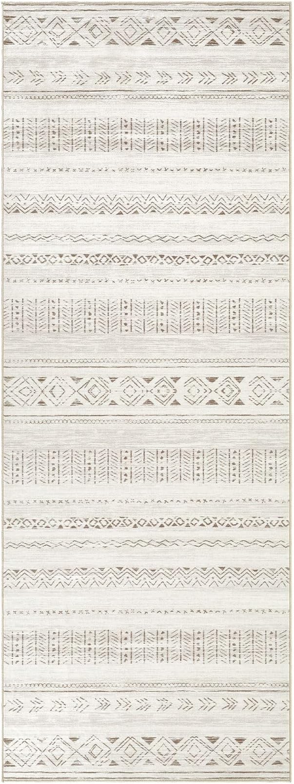 cotiled Washable 3x8 Runner Rugs: Washable Boho Rugs - Image 9