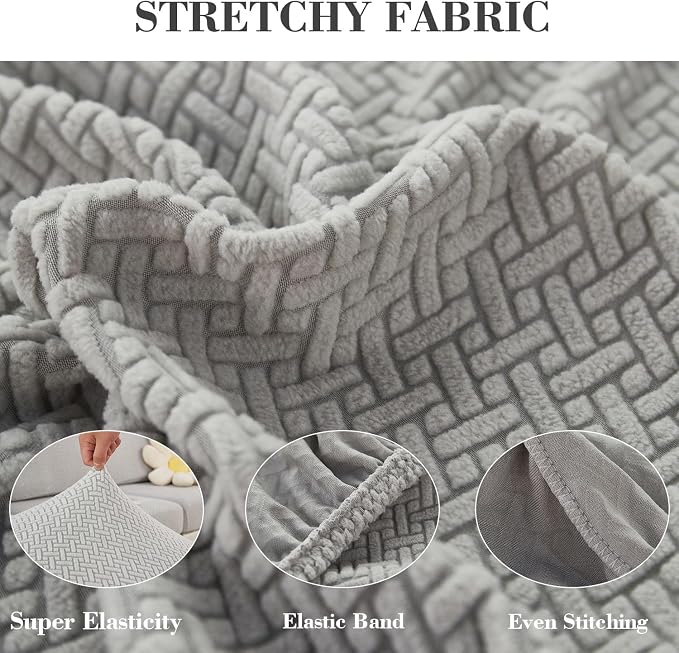 Sofa Covers Couch Covers for Sofa Pet Friendly Couch Cushion Covers Universal - Image 4