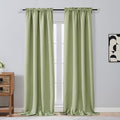 OVZME Sage Green Blackout Curtains by OVZME