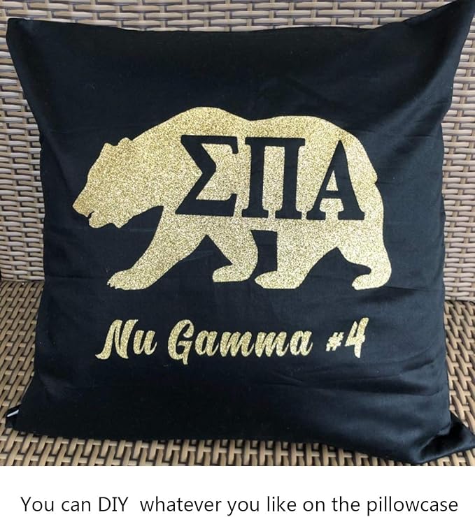 Thmyo 4-Pack 100% Cotton Comfortable Solid Decorative Throw Pillow Case Square - Image 5