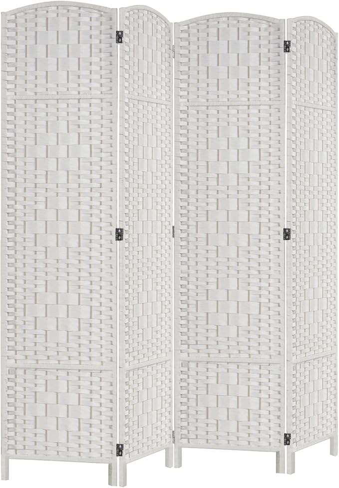 Rose Home Fashion 6 ft Tall Room Divider, Room Dividers and Folding Privacy by RoseHomeFashion