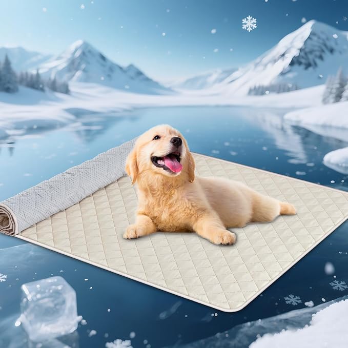 H.VERSAILTEX Summer Cooling Mat & Sleeping Pad, Breathable Cooling Mat by HVERSAILTEX