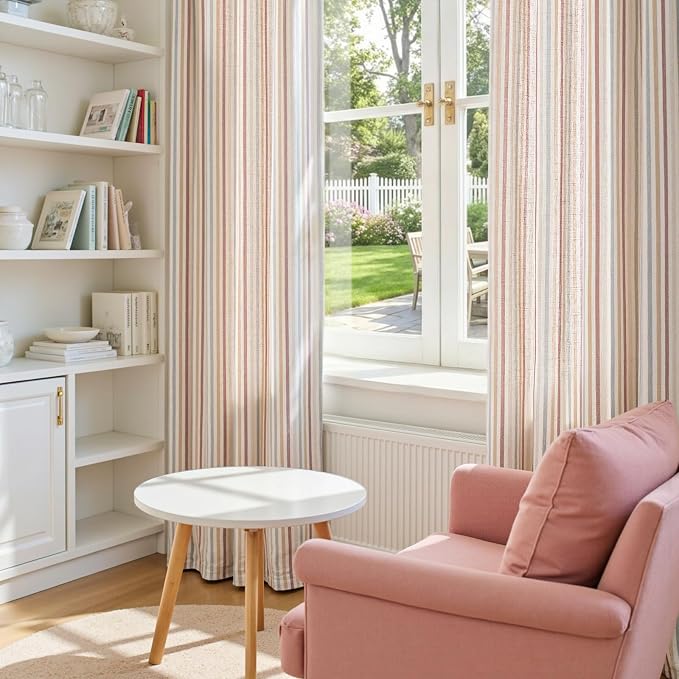 jinchan Colorful Linen Curtains - Image 7