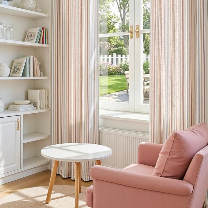 jinchan Colorful Linen Curtains - Image 7