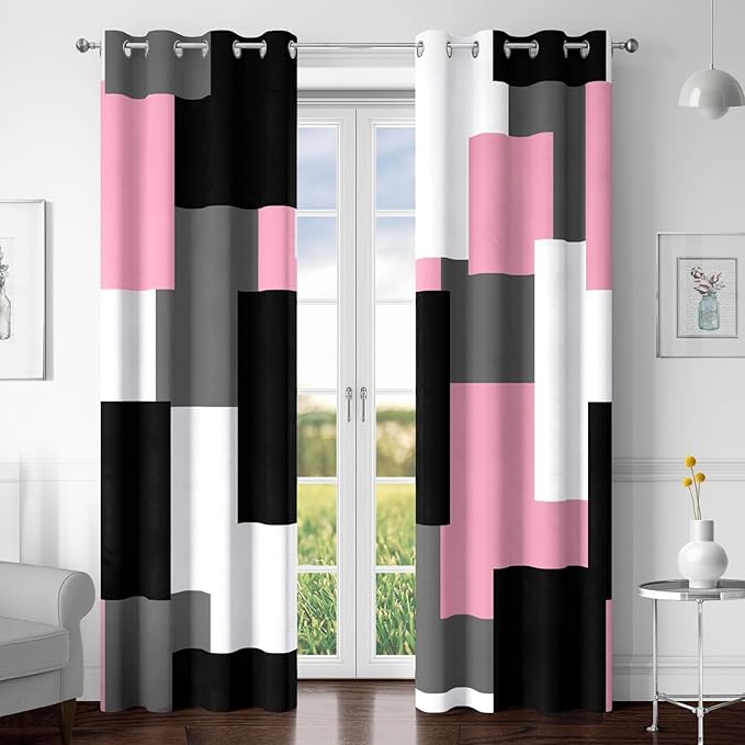 Tyrot Pink 100% Blackout Curtains by TyrotHomeDecor
